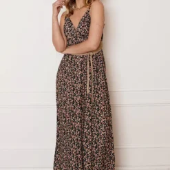 Bloemen Spaghetti Jurk Jacky -Mooie Stijl Verkoop Bloemen Spaghetti Jurk Jacky 1 586x900 1