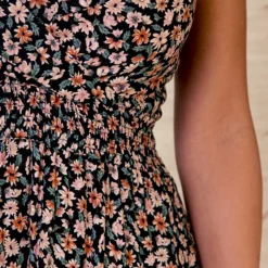 Bloemen Spaghetti Jurk Jacky -Mooie Stijl Verkoop Bloemen Spaghetti Jurk Jacky 1 586x900 2