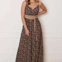 Bloemen Spaghetti Jurk Jacky