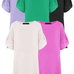 Deal Detailed Katoenen Jurk Robin