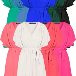 Deal Ruches Jurk Mandy