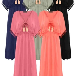 Deal V-hals Lurex Jurk Maxi Maris 16 Deal V-hals Lurex Jurk Maxi Maris -Mooie Stijl Verkoop Deal V hals Lurex Jurk Maxi Maris 586x900 2