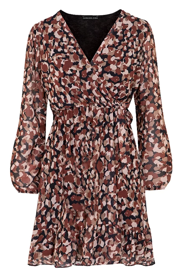 Dots Strik Jurk Vivian Choco 8 Dots Strik Jurk Vivian Choco - Afbeelding 8