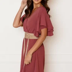 Jurk Nikkie Dust Roze 2.0 -Mooie Stijl Verkoop Jurk Nikkie Dust Roze 2 4 1 586x900 1