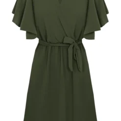 Jurk Nikkie Legergroen 2.0 -Mooie Stijl Verkoop Jurk Nikkie Legergroen 2.0 586x900 1