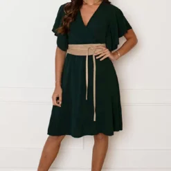 Jurk Nikkie Smaragd 2.0 -Mooie Stijl Verkoop Jurk Nikkie Smaragd 2 2 1 586x900 1