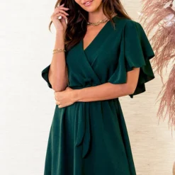 Jurk Nikkie Smaragd 2.0 -Mooie Stijl Verkoop Jurk Nikkie Smaragd 2 4 586x900 1