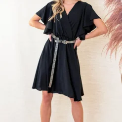 Jurk Nikkie Zwart 2.0 -Mooie Stijl Verkoop Jurk Nikkie Zwart 586x900 1