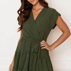 Laagjes Jurk Lexy Army