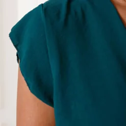 Laagjes Jurk Lexy Petrol -Mooie Stijl Verkoop Laagjes Jurk Lexy Petrol 7 1 586x900 1