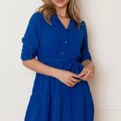 Laagjes Strik Jurk Rina Kobalt 17 Laagjes Strik Jurk Rina Kobalt -Mooie Stijl Verkoop Laagjes Strik Jurk Rina Kobalt 4 586x900 2