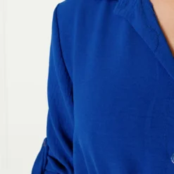 Laagjes Strik Jurk Rina Kobalt 15 Laagjes Strik Jurk Rina Kobalt -Mooie Stijl Verkoop Laagjes Strik Jurk Rina Kobalt close 586x900 1