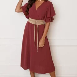 Midi Jurk Nikkie Dust Roze