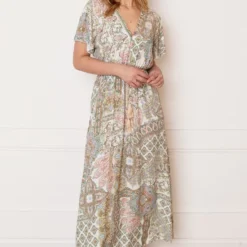 Maxi Ibiza Jurk Else Army -Mooie Stijl Verkoop Maxi Ibiza Jurk Else Army 4 586x900 1
