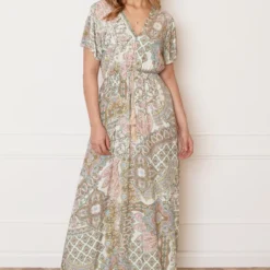 Maxi Ibiza Jurk Else Army -Mooie Stijl Verkoop Maxi Ibiza Jurk Else Army 5 586x900 2