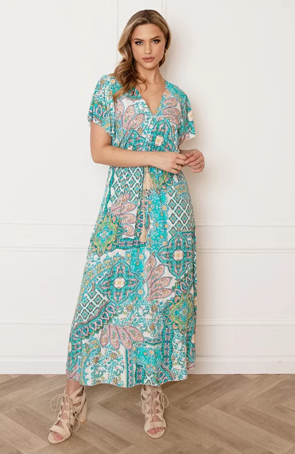 Maxi Ibiza Jurk Else Blauw 9 Maxi Ibiza Jurk Else Blauw - Afbeelding 9