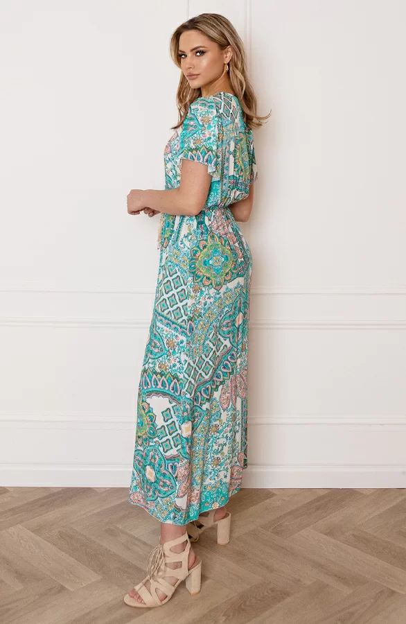 Maxi Ibiza Jurk Else Blauw 4 Maxi Ibiza Jurk Else Blauw - Afbeelding 4