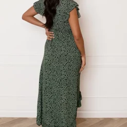 Midi Jurk Cheetah Jenny Army -Mooie Stijl Verkoop Midi Jurk Cheetah Jenny Army 5 586x900 1