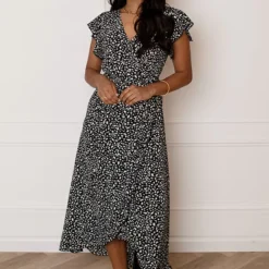 Midi Jurk Cheetah Jenny Zwart 9 Midi Jurk Cheetah Jenny Zwart -Mooie Stijl Verkoop Midi Jurk Cheetah Jenny Zwart 1 586x900 1