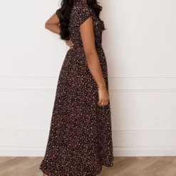 Midi Jurk Cheetah Jenny Zwart Koraal 14 Midi Jurk Cheetah Jenny Zwart Koraal -Mooie Stijl Verkoop Midi Jurk Cheetah Jenny Zwart Koraal 1 586x900 1