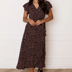 Midi Jurk Cheetah Jenny Zwart Koraal 12 Midi Jurk Cheetah Jenny Zwart Koraal -Mooie Stijl Verkoop Midi Jurk Cheetah Jenny Zwart Koraal 4 586x900 1