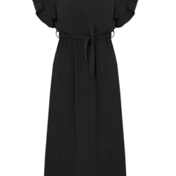 Midi Jurk Jazzie Zwart 2.0 -Mooie Stijl Verkoop Midi Jurk Jazzie Zwart 586x900 2