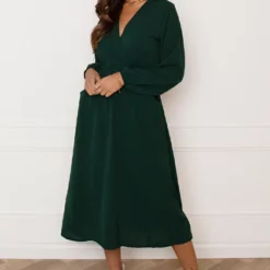 Midi Jurk Met Zakken Leah Smaragd 13 Midi Jurk Met Zakken Leah Smaragd -Mooie Stijl Verkoop Midi Jurk Met Zakken Leah Smaragd 3 586x900 1