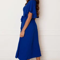 Midi Jurk Nikkie Kobalt -Mooie Stijl Verkoop Midi Jurk Nikkie Kobalt 2 1 586x900 1