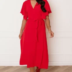 Midi Jurk Nikkie Rood