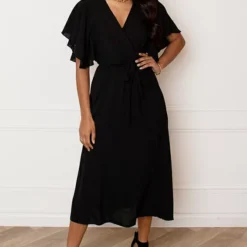 Mooie Stijl Verkoop -Mooie Stijl Verkoop Midi Jurk Nikkie Zwart 4 586x900 1