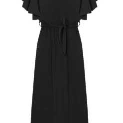 Midi Jurk Nikkie Zwart 19 Midi Jurk Nikkie Zwart -Mooie Stijl Verkoop Midi Jurk Nikkie Zwart 586x900 1