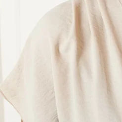 Ruches Jurk Mandy Beige -Mooie Stijl Verkoop Ruches Jurk Mandy Beige close 586x900 1