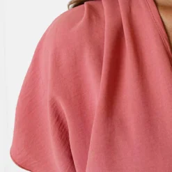 Ruches Jurk Mandy Dust Roze -Mooie Stijl Verkoop Ruches Jurk Mandy Dust Roze close 586x900 1