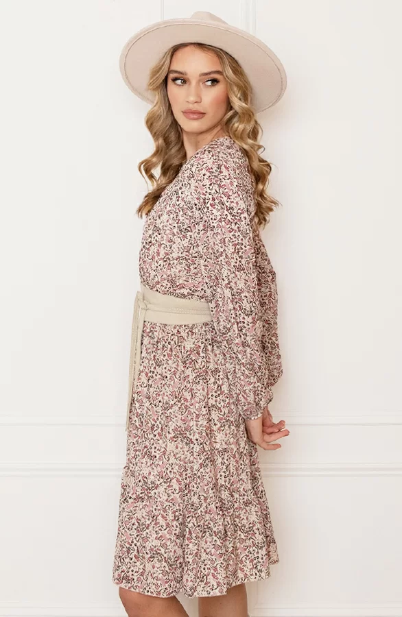 Ruffle Bloemenprint Jurk Saar 10 Ruffle Bloemenprint Jurk Saar - Afbeelding 10