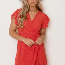 Strik Jurk Panterprint Jade Fuchsia