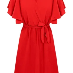 Jurk Nikkie Rood 2.0 -Mooie Stijl Verkoop nikkie rood 1 586x900 1